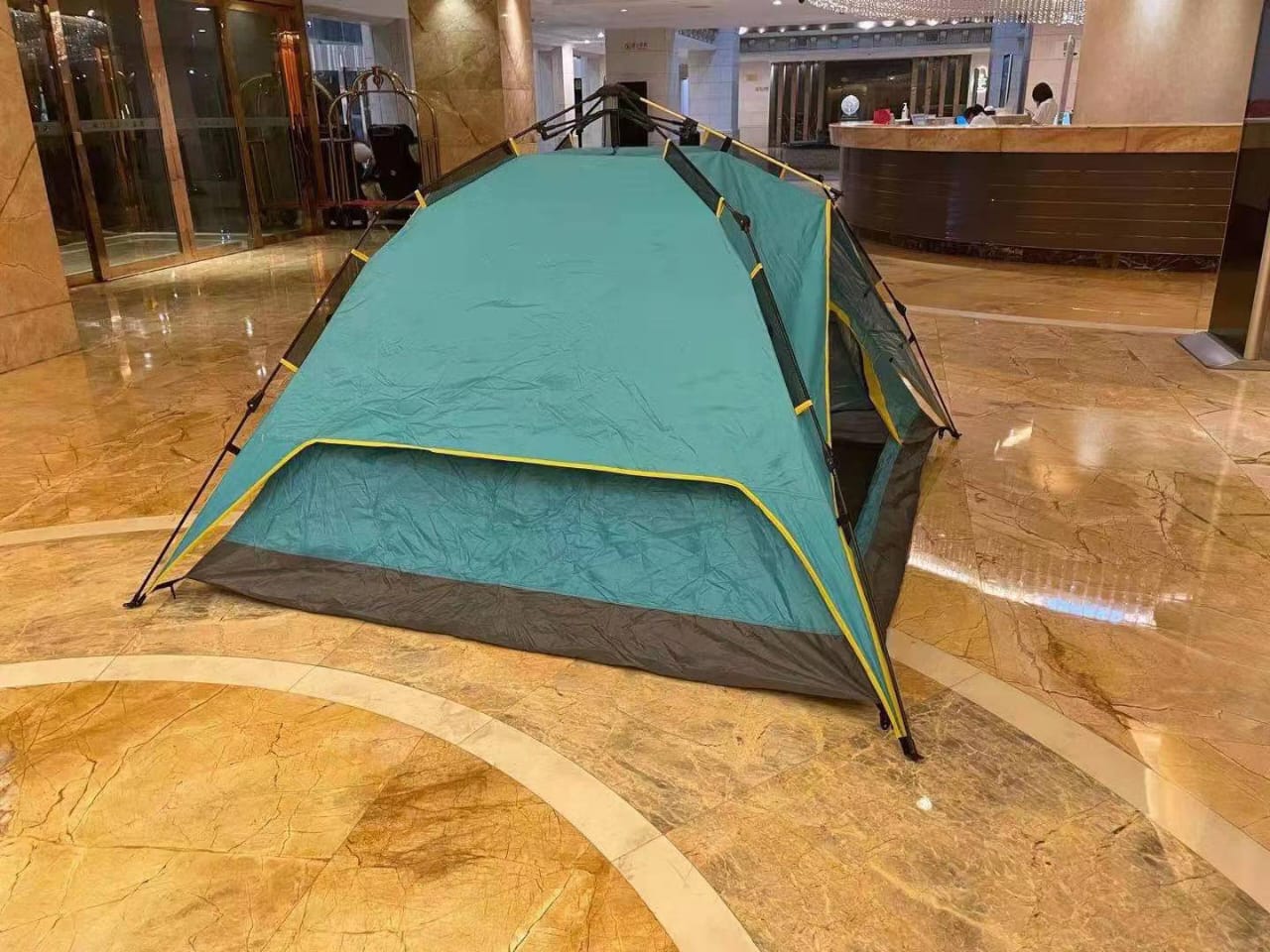Automatic Pop up 6 Person Double Layer Camping Tent 5 Automatic Pop up 6 Person Double Layer Camping Tent 5