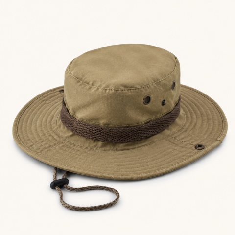 Khaki Outdoor Boonie Hat