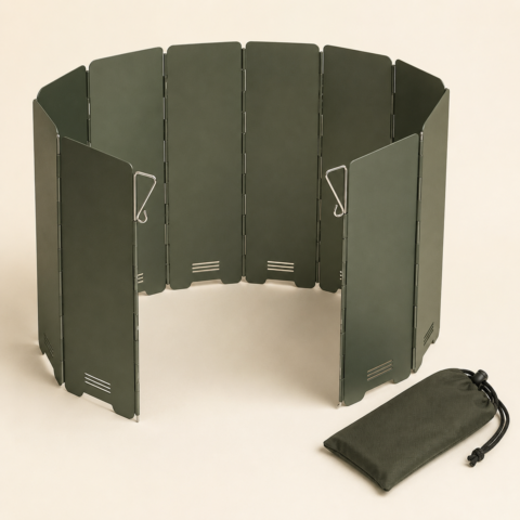 Foldable Camping Stove Windshield