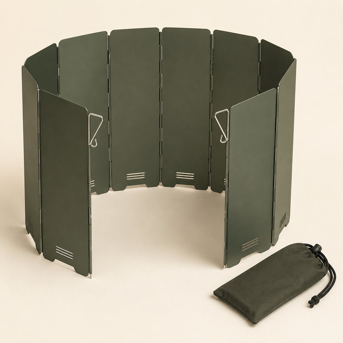 Foldable Camping Stove Windshield