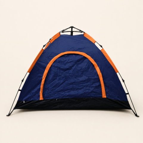 3–4 Person Single-Layer Automatic Camping Tent